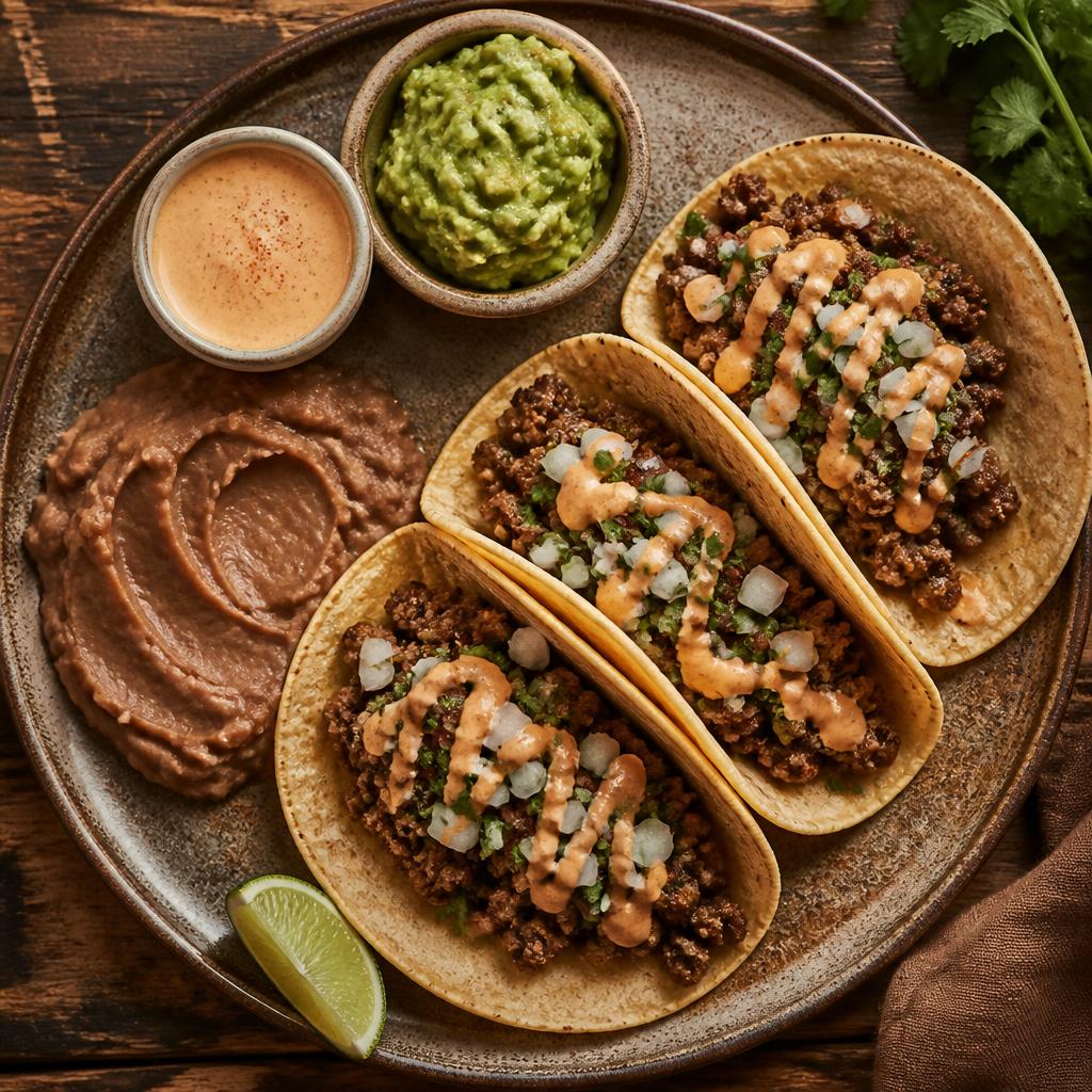 Ground Beef Tacos
