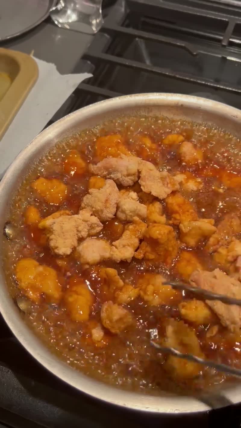 Orange chicken